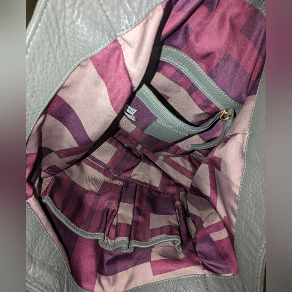 Kooba Jonnie gray leather hobo bag. - Picture 15 of 15